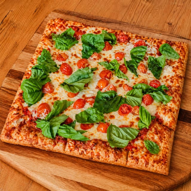 Margherita Square Pie Pizza.