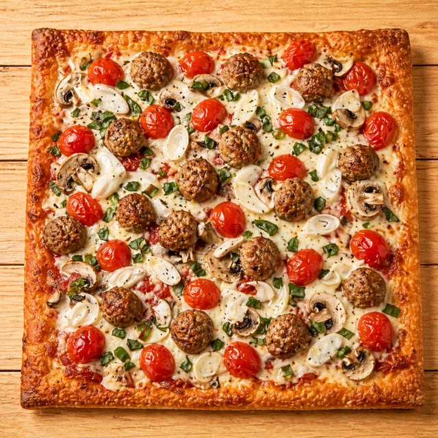 Italian Square Pie Pizza.